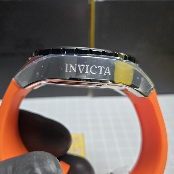 Invicta Aviator Men's Watch - 50mm, Orange (49652) - Picture 2 of 5